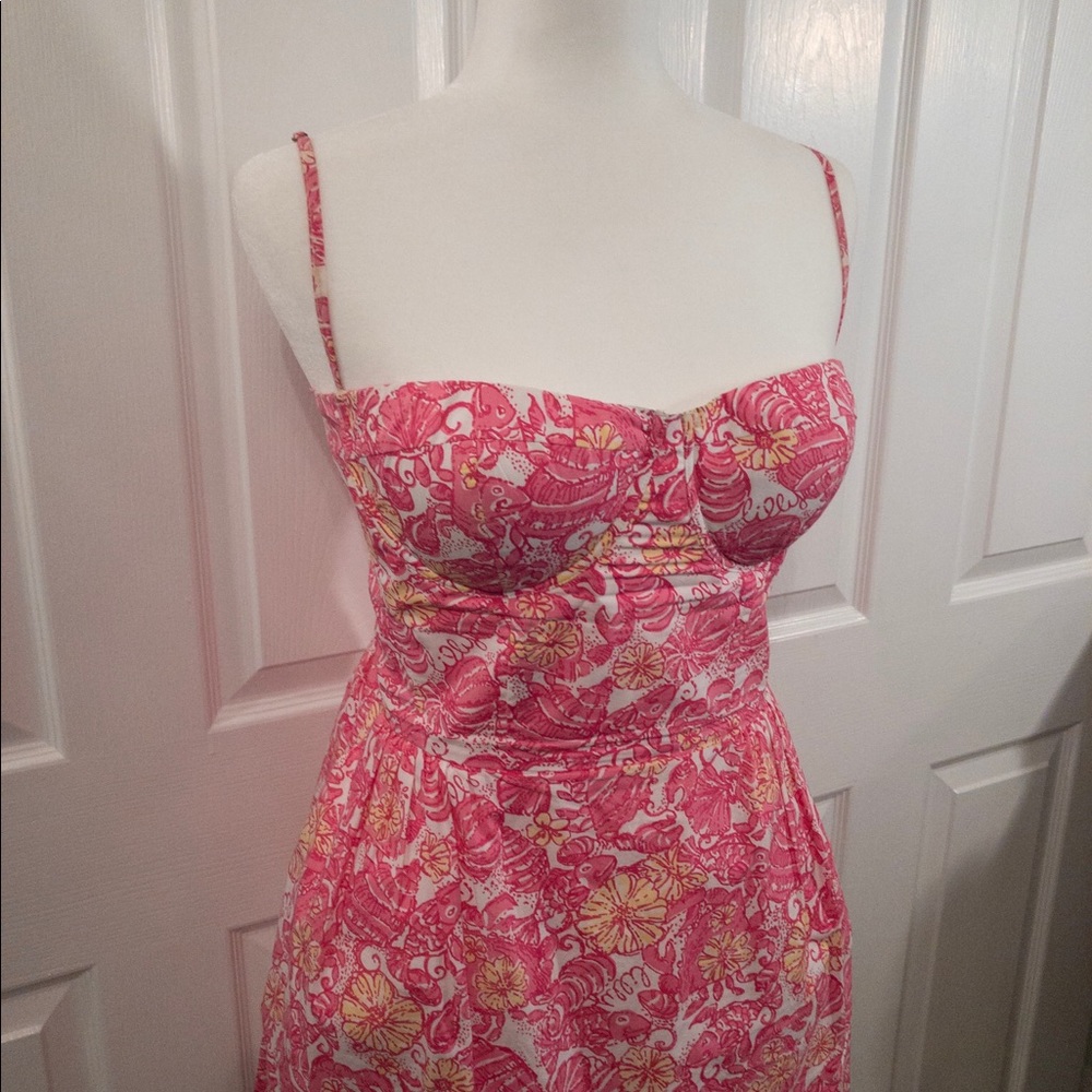 Lily Pulitzer chum bucket Georgie dress w pockets - Picture 6 of 8